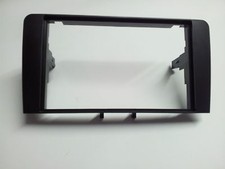 AUDI A3 -  ANNI DAL 2003 AL 2012 -MASCHERINA NERA PER AUTORADIO 2DIN - 2ISO