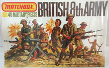 Matchbox P-5005 - 1/76 WWII British 8th army in box  NEW