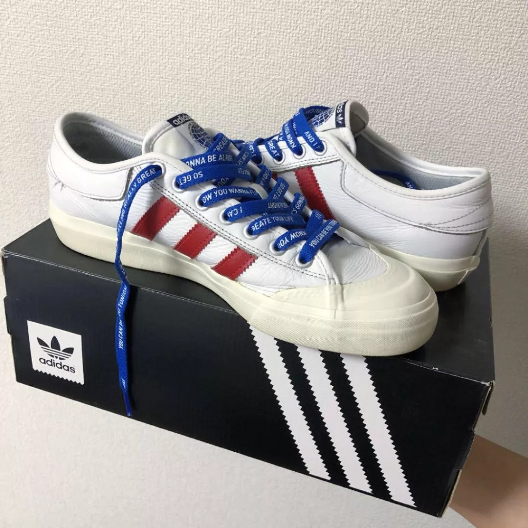 bolita Pagar tributo Universal Adidas Matchcourt X Trap Lord Sneakers Cg5615 White Red Us7.5 With Box Used  | eBay