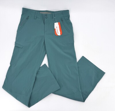 NEW Merrell Pants WOmens 6 Green Utility Boot Hiking SPF 50 Outdoors Active Wick