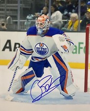 Olivier RODRIGUE Signed 8x10 Photo! Edmonton OILERS- BAKERSFIELD GOALIE! W/COA