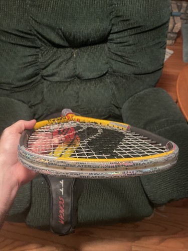 EKTELON Squash Racket TT Scream & Cover Triple Threat Tungsten - Picture 6 of 8