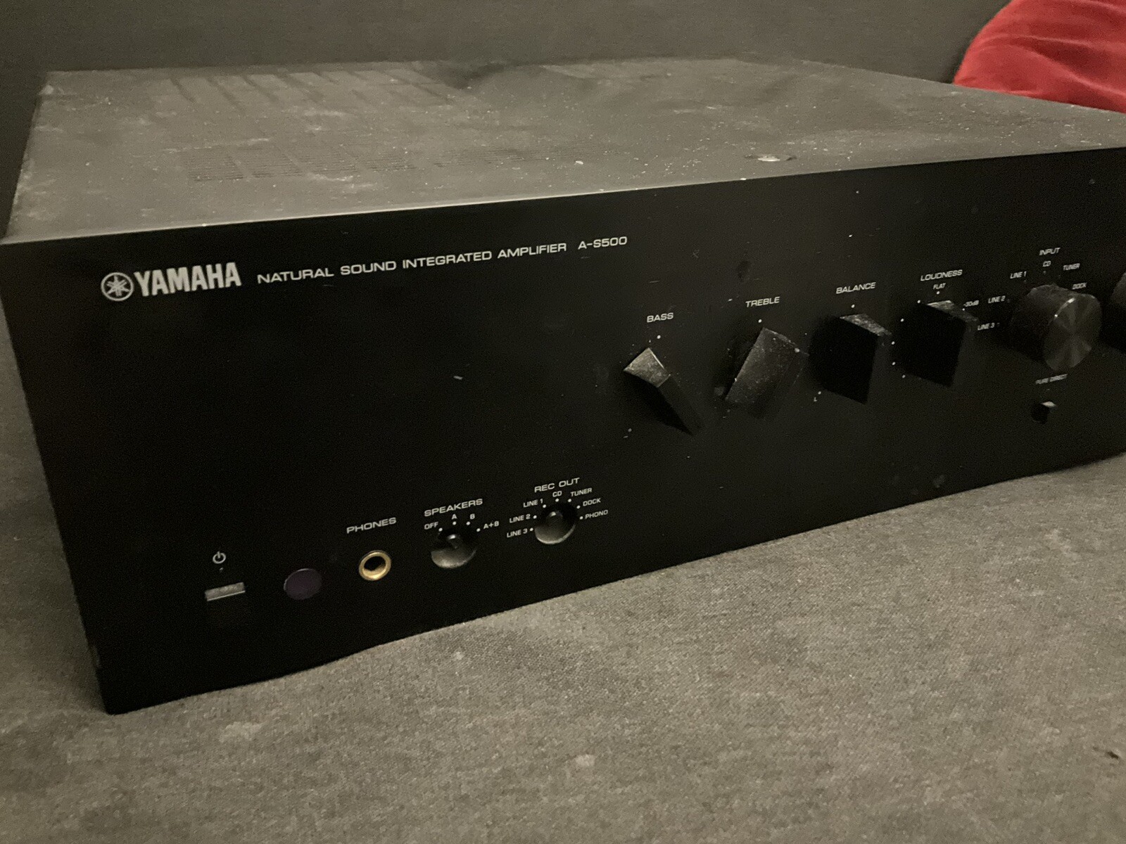 KEF PSW1000.2 Subwoofer And Yamaha AS500 Combo eBay