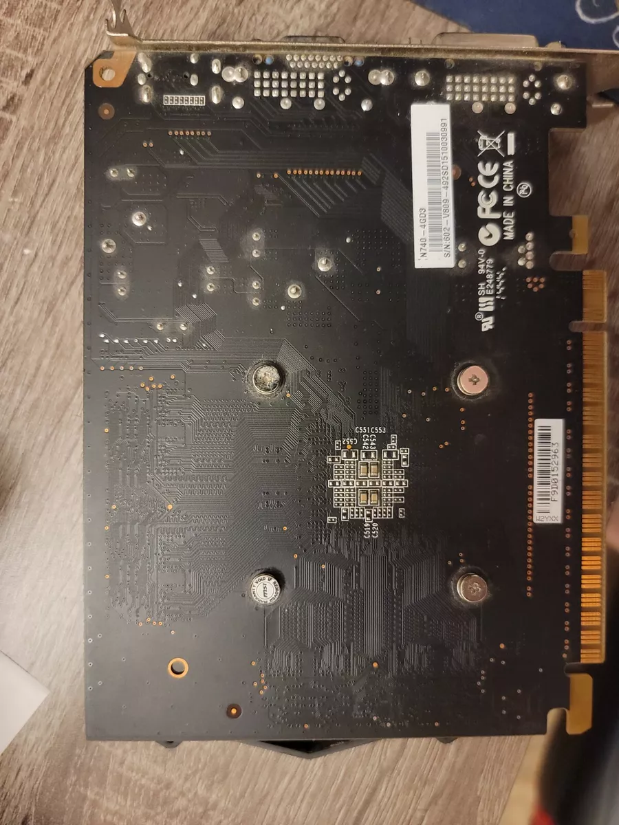 Placa De Vídeo Gt 740 4 Gb Gddr5 Nvidia Pci-e 3.0