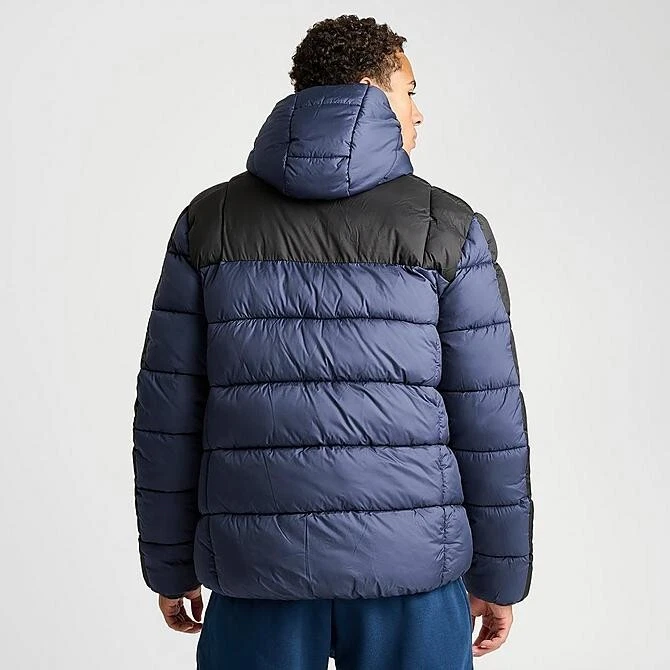 Sonneti Blast Mens Puffer Jacket SNM13170 135Navy Black M NWT - product detail image 4