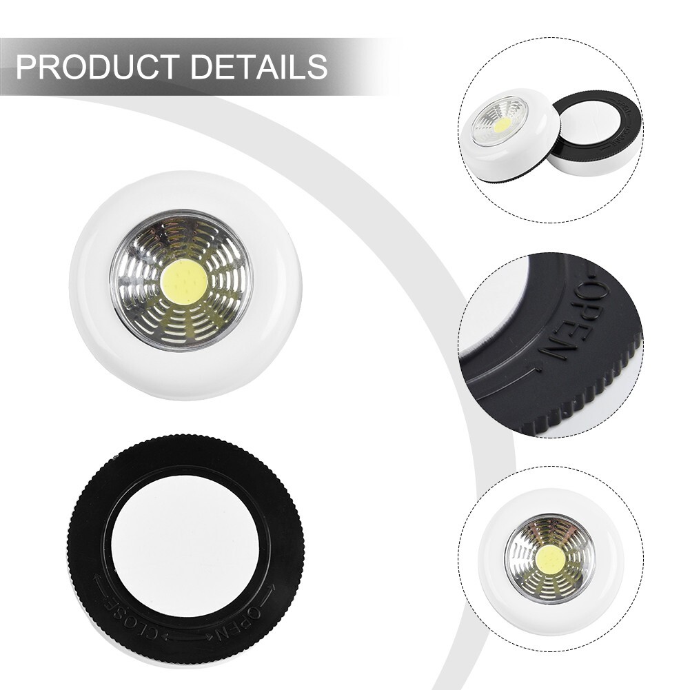 Adjustable Brightness LED Touch Night Lamp Battery Powered