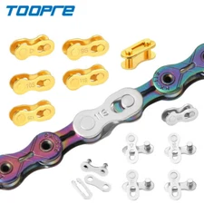 2pcs Bicycle Chain Connector Lock Quick Link MTB Road Bike Magic Buckle Parts