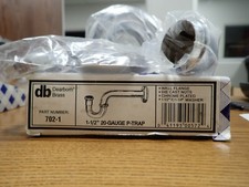 Dearborn Brass 1 1/2" 20 gauge P-Trap