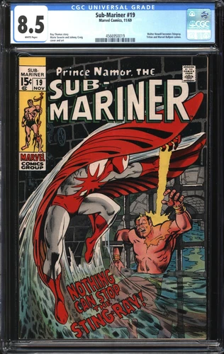 Sub-Mariner (1968) #19 CGC 8.5 VF+