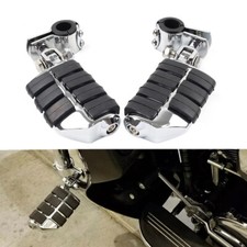 Motorcycle Footpegs Highway Pegs Foot Rest 1-1/4" For Harley For Honda Universal