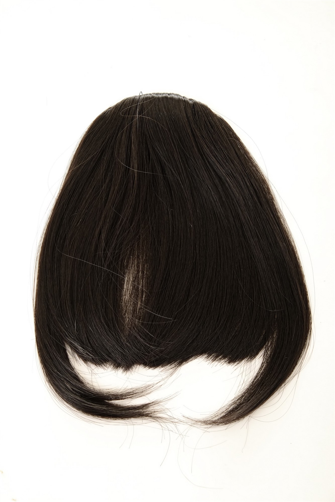 Clip-In Pony Hair Insert Long Strands on the Side Dark Brown YZF-W1030-3