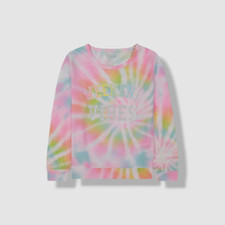 Max  Olivia Kids Girl's Pink Tie-Dye Pajama Top Sleepwear Size XL