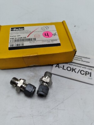NEW Parker FBZ 8-1/4R-SS Male Connector 1/4'' 