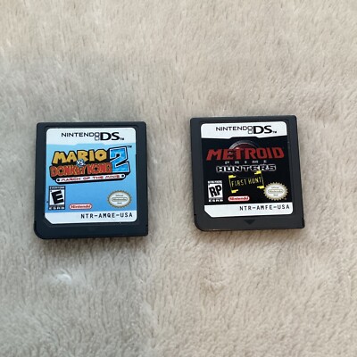 Nintendo DS Mario vs Donkey Kong 2 March of Minis And Metroid Prime Hunters