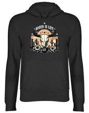 Rodeo is Life Hoodie Mens Womens Cowboy Bull Riding Top Gift
