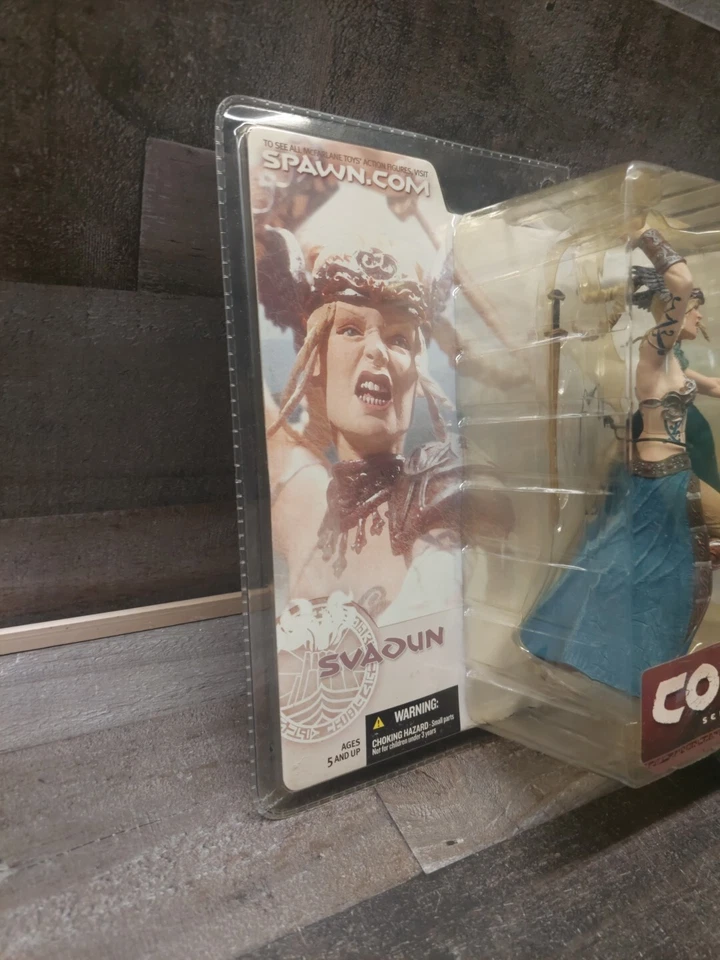 Figura Mcfarlane/Spawn 2004 de colección Svaoun Conan El Bárbaro Serie 1 sellada Foto 2 de 4