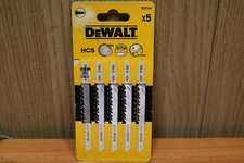 DeWALT DT2164 100MM JIGSAW BLADES CLEAN WOOD CUTTING T101D PACK X 5 BOSCH T TOP