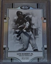 2024 Topps Tier One LUIS ROBERT JR. Silver Holo Base 03/10