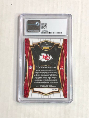 CLYDE EDWARDS-HELAIRE 2020 Select SILVER PRIZM SP RC! CSG NM-MT+ 8.5! #154! HOT - Picture 2 of 2