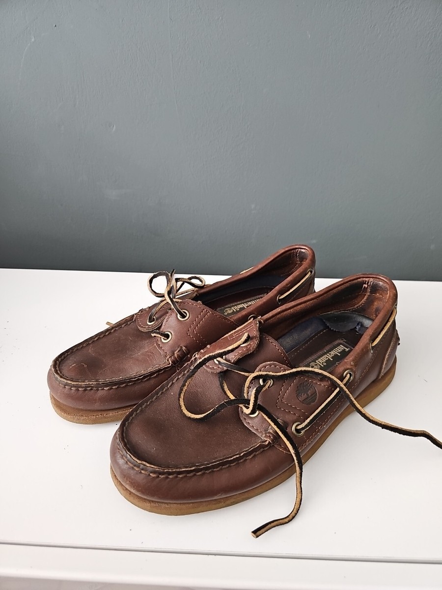 Timberland Moccasin Size Mens Leather UK