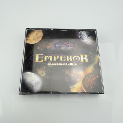 EMPEROR BATTLE FOR DUNE Electronic Arts 4 Discs w/ Serial Number PC CDROM Game