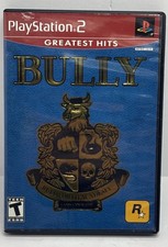 Bully  Game & Case Rockstar PlayStation 2 , PS2, Greatest Hits No Manual TESTED