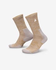 Nike ACG Everyday Cusioned Crew Socks Adults Size M 6-8 Beige FB3341 297 NWT