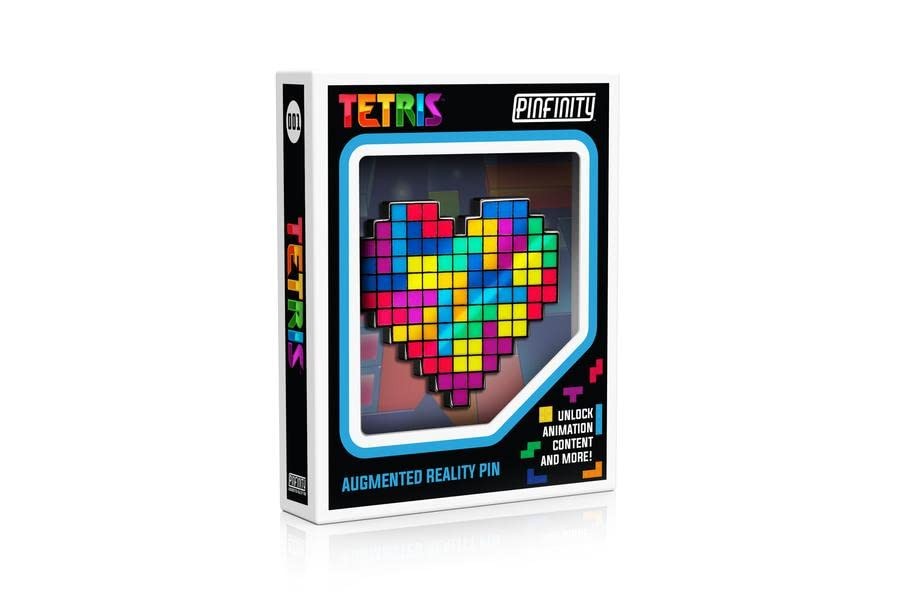 - Pinfinity PT001 Heart Tetris AR