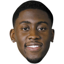 Caris LeVert (Smile) Big Head. Larger than life mask.