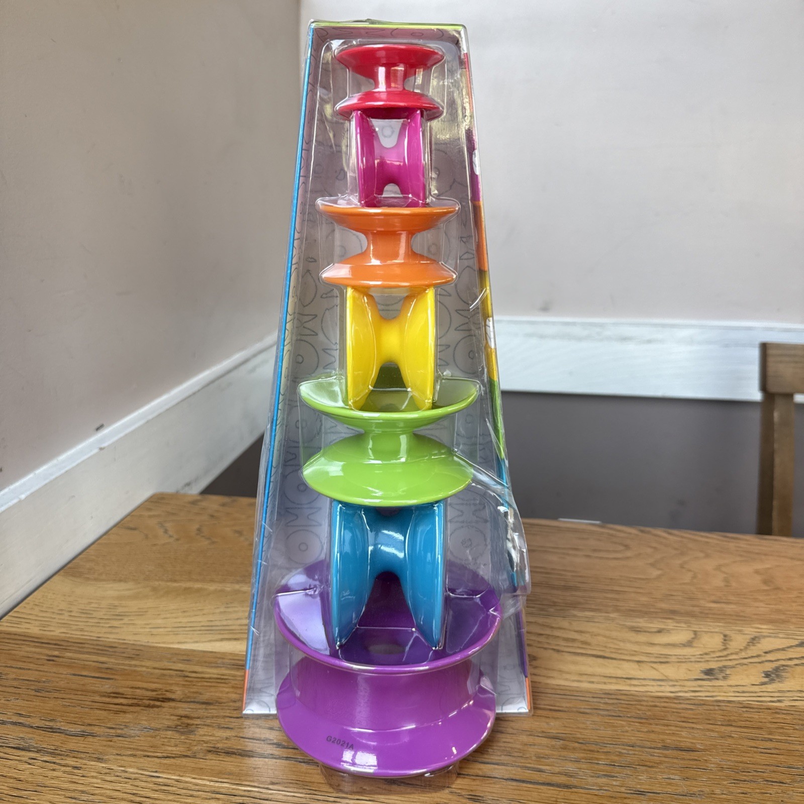 Fat Brain TOYS Spoolz Stacking Toy Endless Stackabilities Stem Toy Brand New