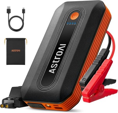 AstroAI Starthilfe Powerbank Auto 12V   Jump Starter 7,0L Benzin / 5,5L Diesel, 