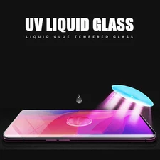 GSA Full Curved Tempered Glass For Samsung Galaxy S20 5G (UV Light & Glue)