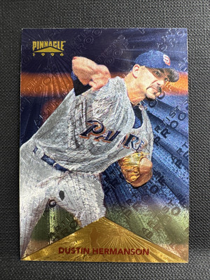 1996 Pinnacle #100 Dustin Hermanson RC Starburst Artist's Proofs Padres A3E