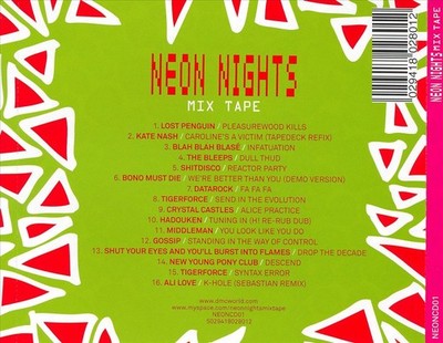 VARIOUS ARTISTS NEON NIGHTS MIXTAPE NEW CD