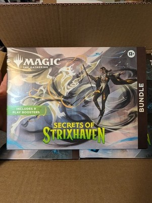 Magic: The Gathering Secrets of Strixhaven Bundle Kit w/ 9 Play Boosters