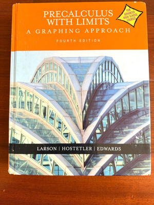 Precalculus With Limits: A Graphing Approach (Advanced Placement Version) 4th Ed
