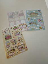 Strawberry Shortcake Inspired Sticker Sheets Lot Licensed  Mixed Kawaii Cute