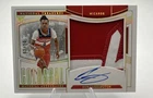 2024-25 National Treasures Bub Carrington Rookie Colossal GOLD Patch Auto /10