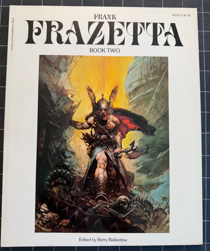 Frank Frazetta Book Two  1977 Bantam Peacock
