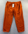 NEW REI Trailmade Fleece Dark Rust Camp Pants Men's XL Short Cold Adventure Gear