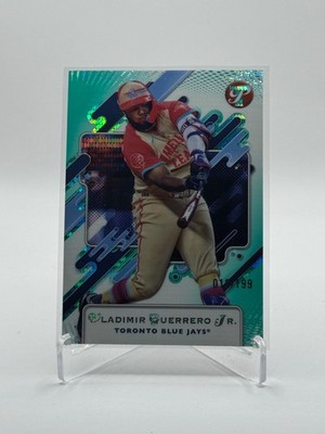2025 Topps Pristine, Aqua, Vladimir Guerrero Jr., /199, 272