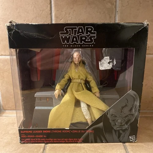 Star Wars The Black Series Supreme Leader Snoke (Throne Room) Figure NIB