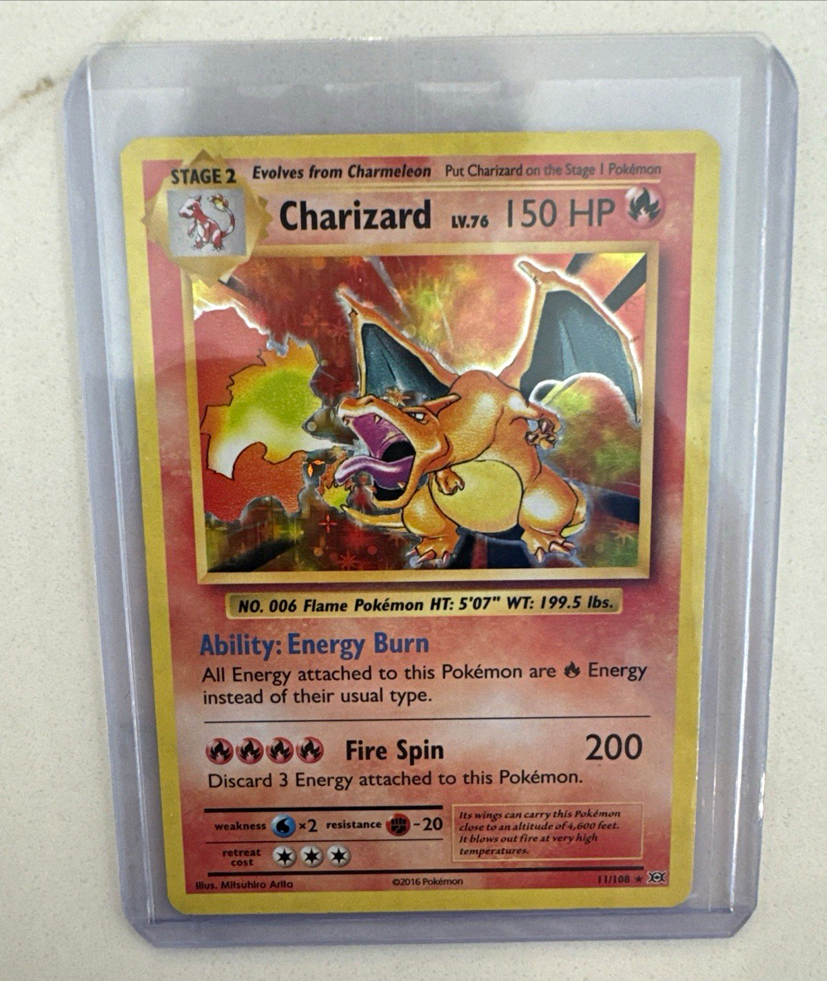 Pokémon TCG Charizard 003/032 Classic: Charizard Holo Japanese Stage 2 120 HP