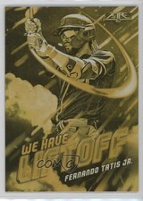2021 Topps Fire We Have Liftoff Gold Minted Fernando Tatis Jr #WHL-15 0y8t