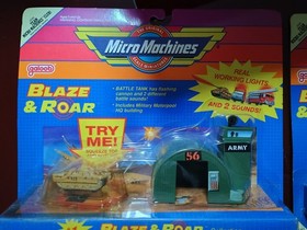 Micro Machines Micromachines Micro Machine Blaze & Roar galoob 90s Rare 