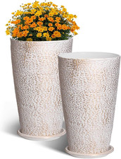 Fioriere Alte per Esterni Da 330 X 330 X 530 Mm Fioriere Rotonde Grandi per Port