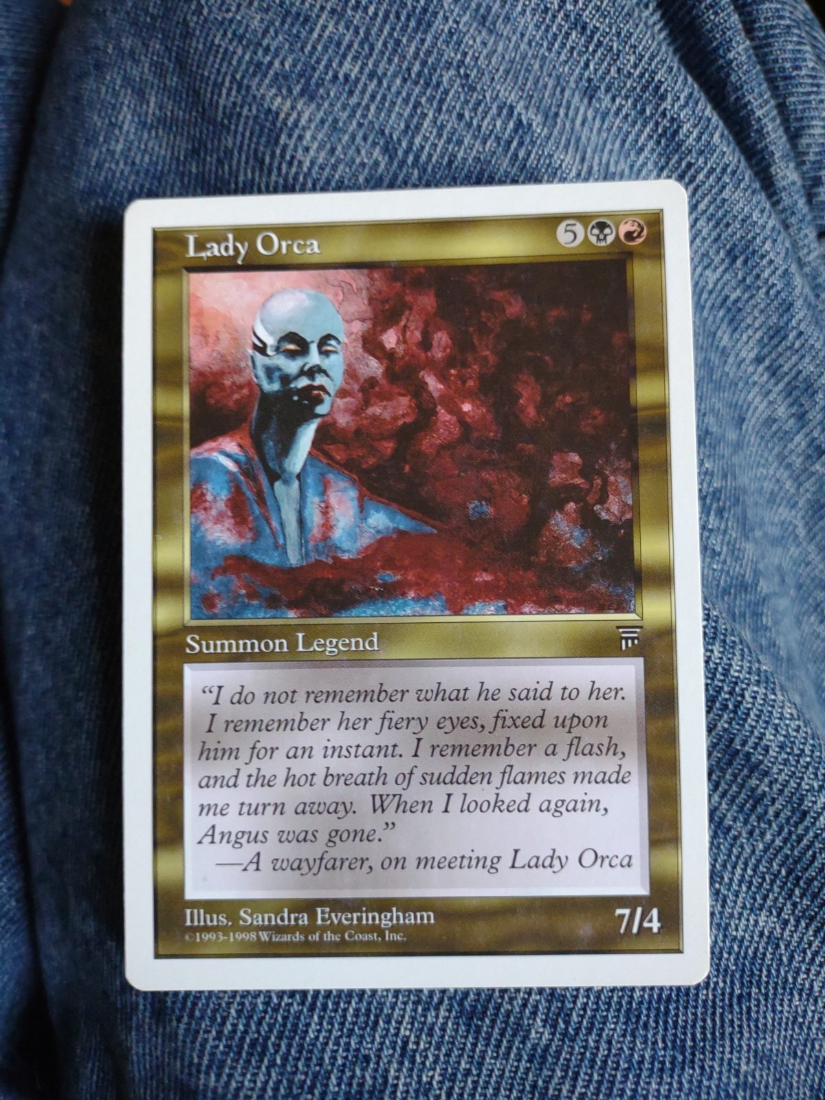 Magic The Gathering Anthologies Lady Orca MTG TCG CCG NM+