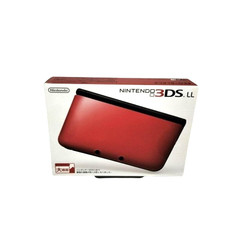 Nintendo 3DS LL Console Red and Black NEW Unused NTSC-J Japan Model