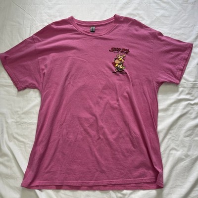 Salty Dog Surf Shop Women XL Pink Ormond Beach FL Short Sleeve Shirt