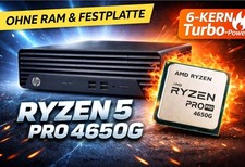 HP ProDesk 405 G6 SFF | Ryzen 5 PRO 4650G | 6-Core Turbo  #H1